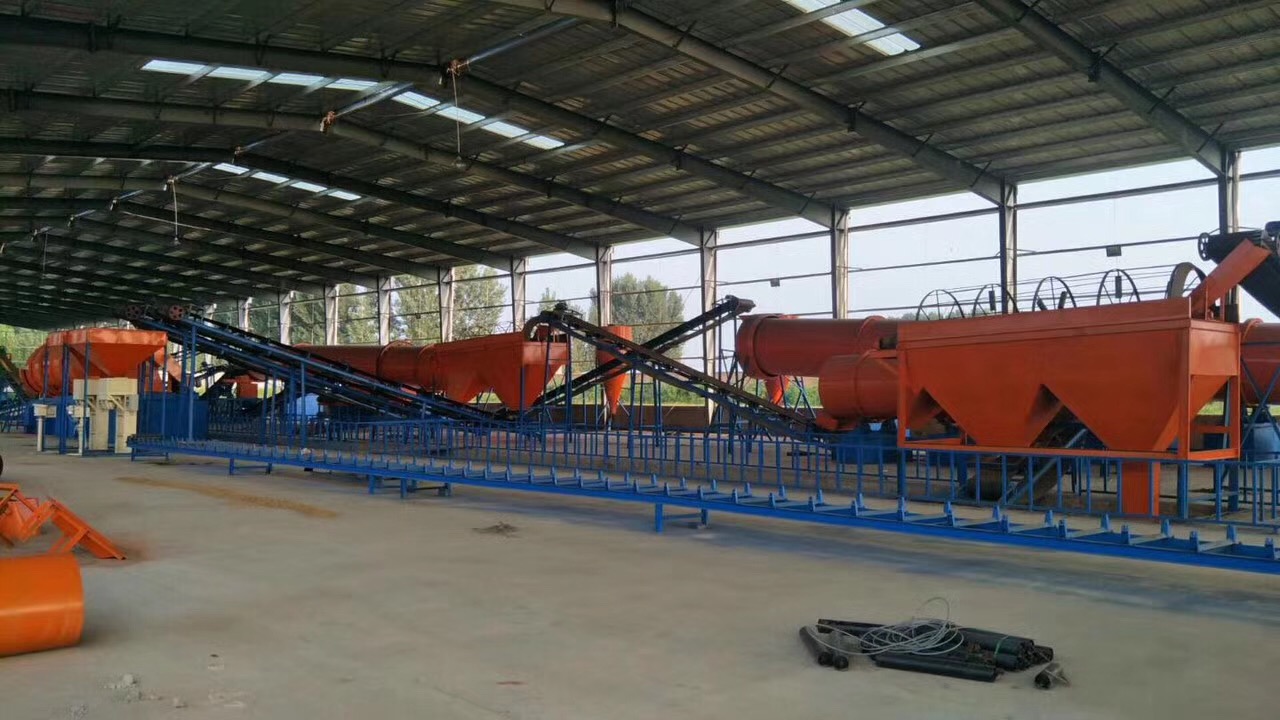 有機肥顆粒生產(chǎn)線